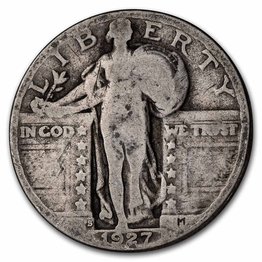 1927 S Standing Liberty Quarter Value - APMEX